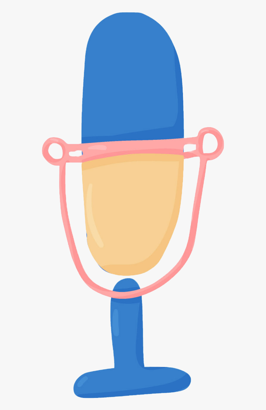 Microphone, Transparent Clipart