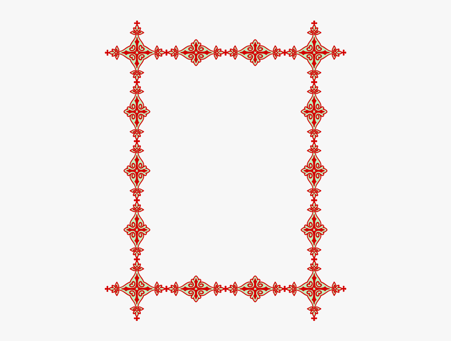 Vintage Frame Flourish Decoration - Motif, Transparent Clipart