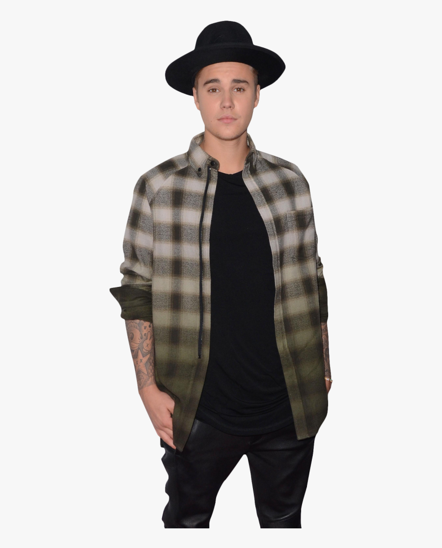 Justin Bieber With Hat Png Image - Justin Bieber 2015 Wango Tango, Transparent Clipart