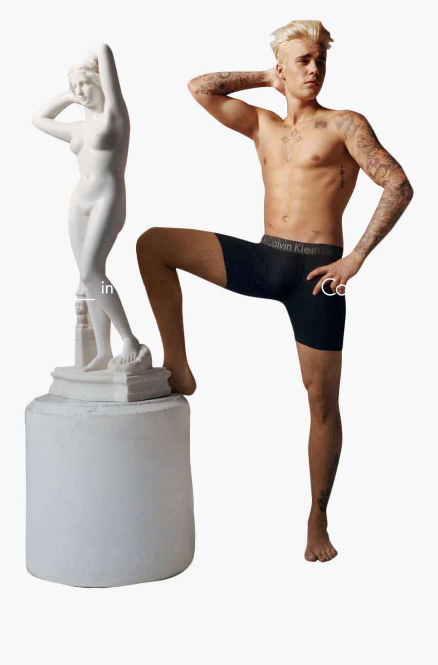 Transparent Justin Bieber Png - Calvin Klein Celebrity Endorsement, Transparent Clipart