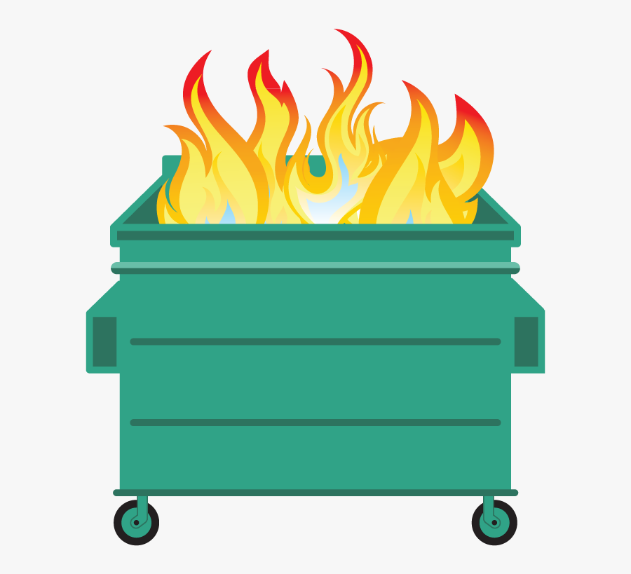Justin Bieber Purpose - Dumpster Fire Emoji Slack, Transparent Clipart