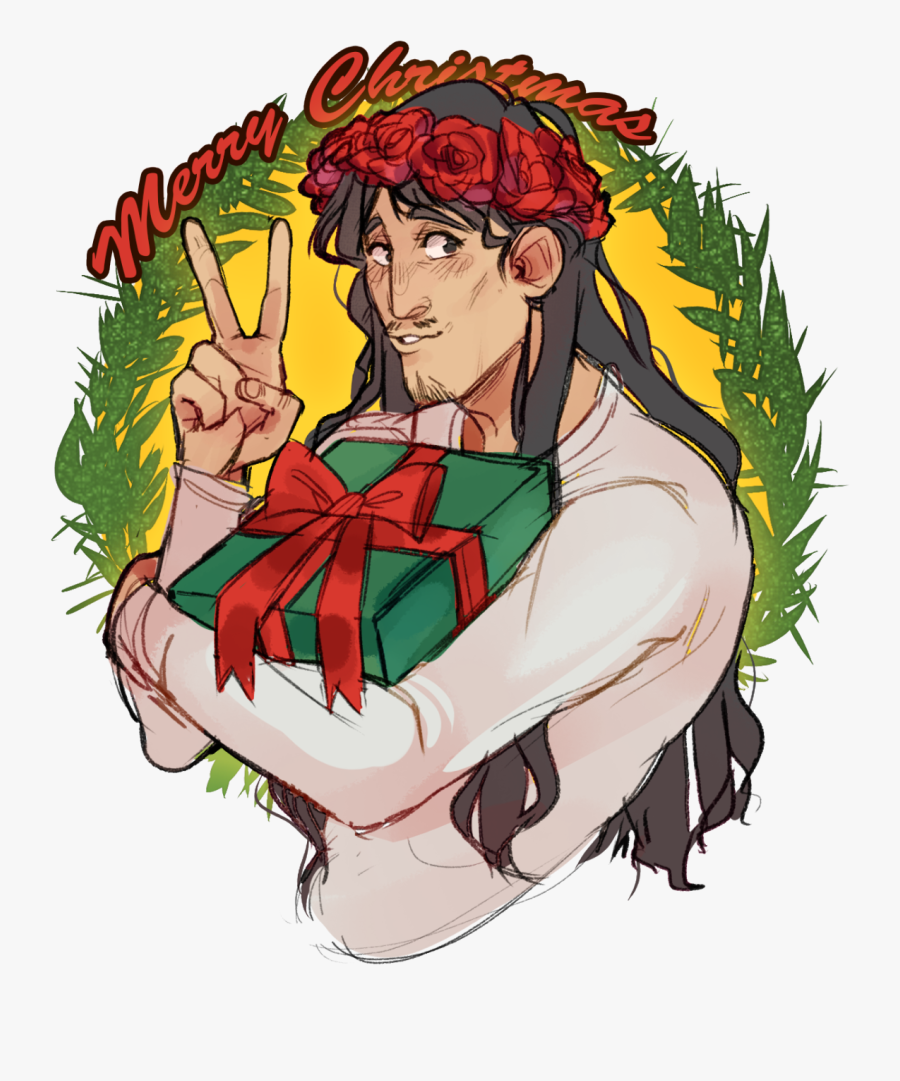 It’s Jesus’ Birthday Again - Jesus Anime Art, Transparent Clipart