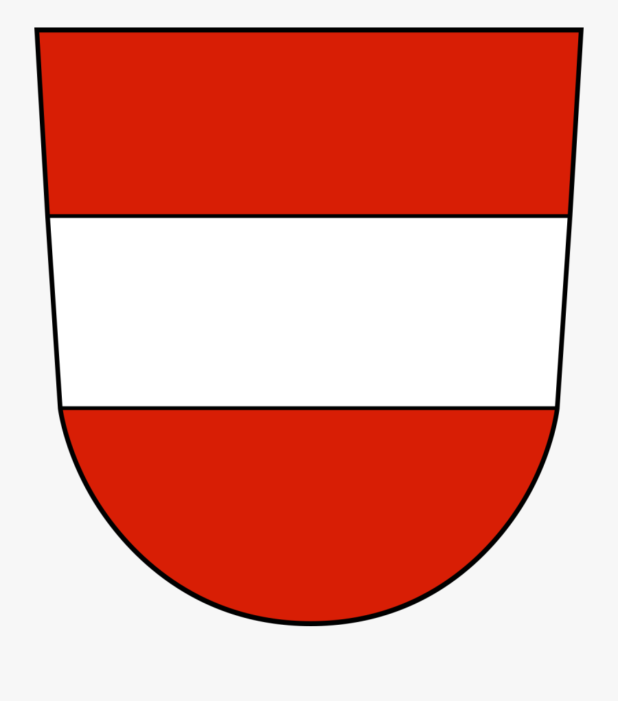 Babenberg Coat Of Arms, Transparent Clipart