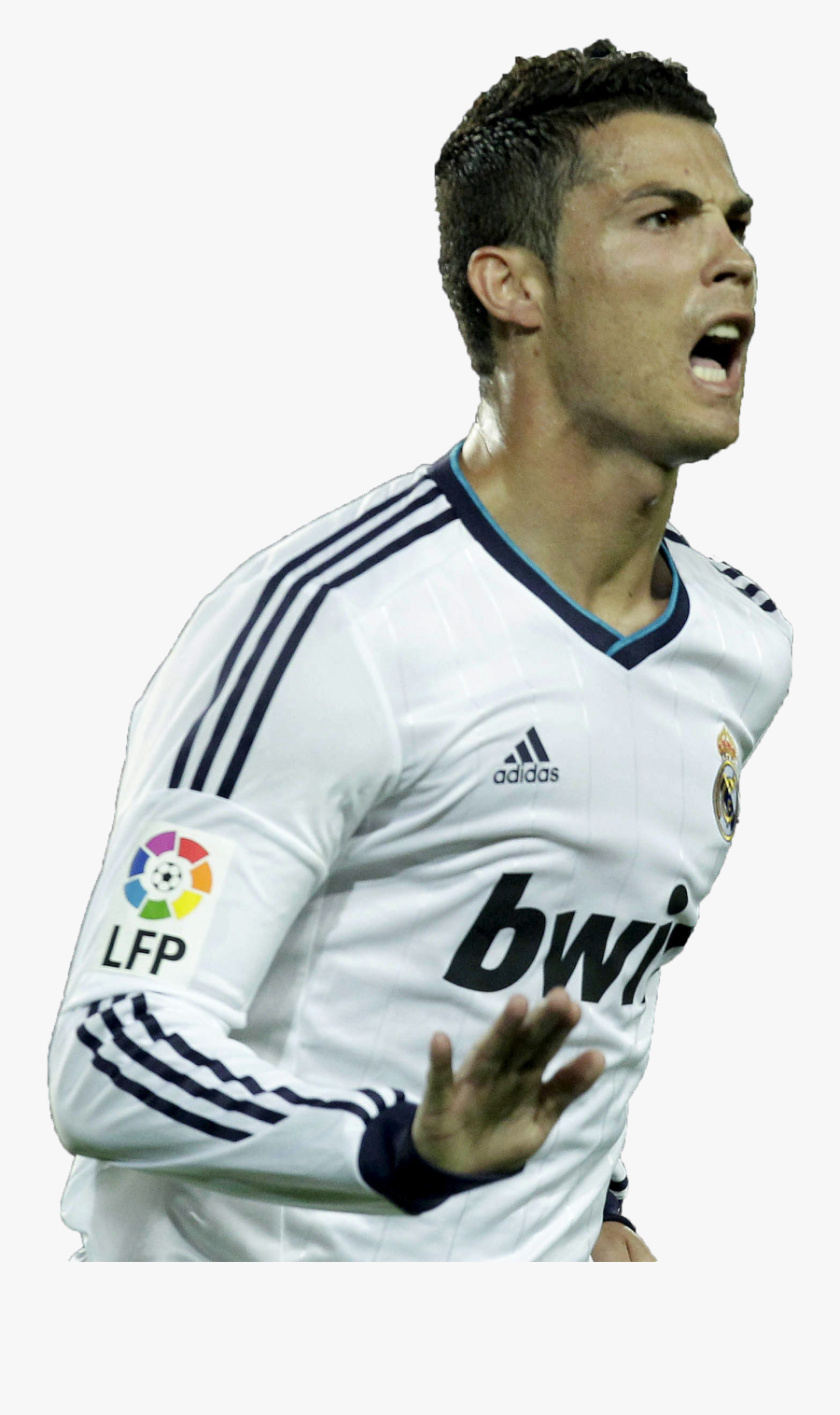 Clipart Football Celebration - Cristiano Ronaldo 2009 Png, Transparent Clipart