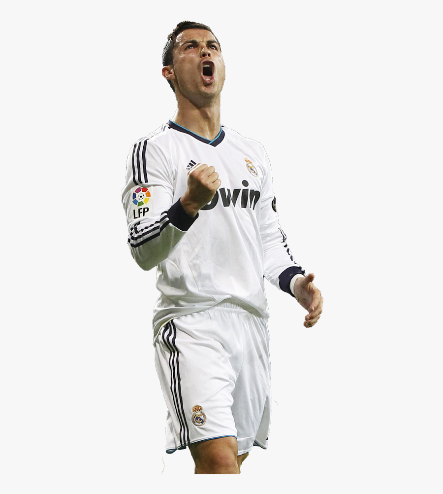 February - Cristiano Hd White Background, Transparent Clipart