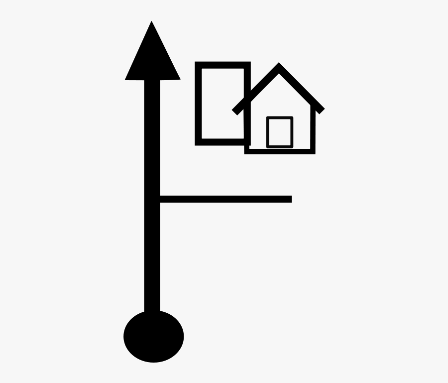 Small Village On Your Right Svg Clip Arts - It's On Your Right Clipart, Transparent Clipart