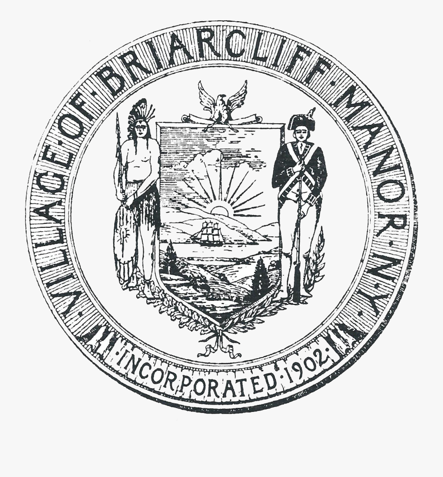 Seal Of The Village Of Briarcliff Manor - Briarcliff Manor Ny Seal, Transparent Clipart