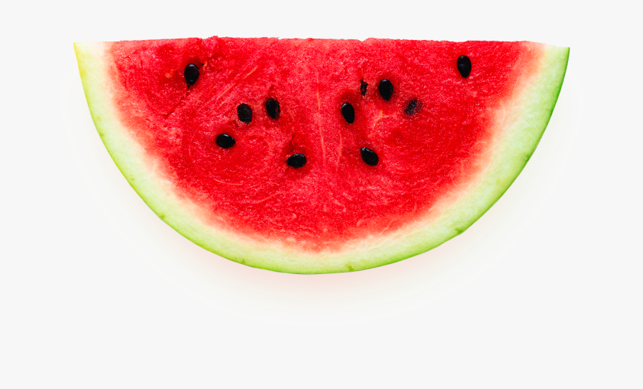 Watermelon Food Clip Art - Cut Watermelon With Seeds, Transparent Clipart