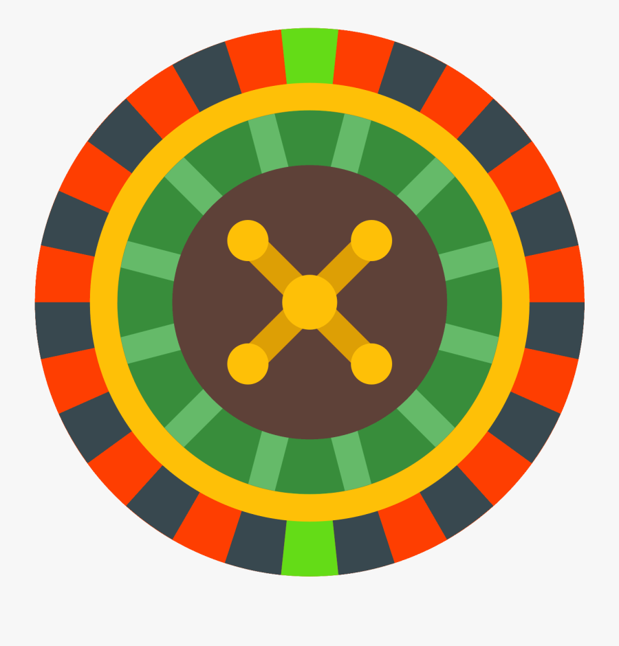 Casino Roulette Png Clipart , Png Download - Roulette Flat Icon, Transparent Clipart