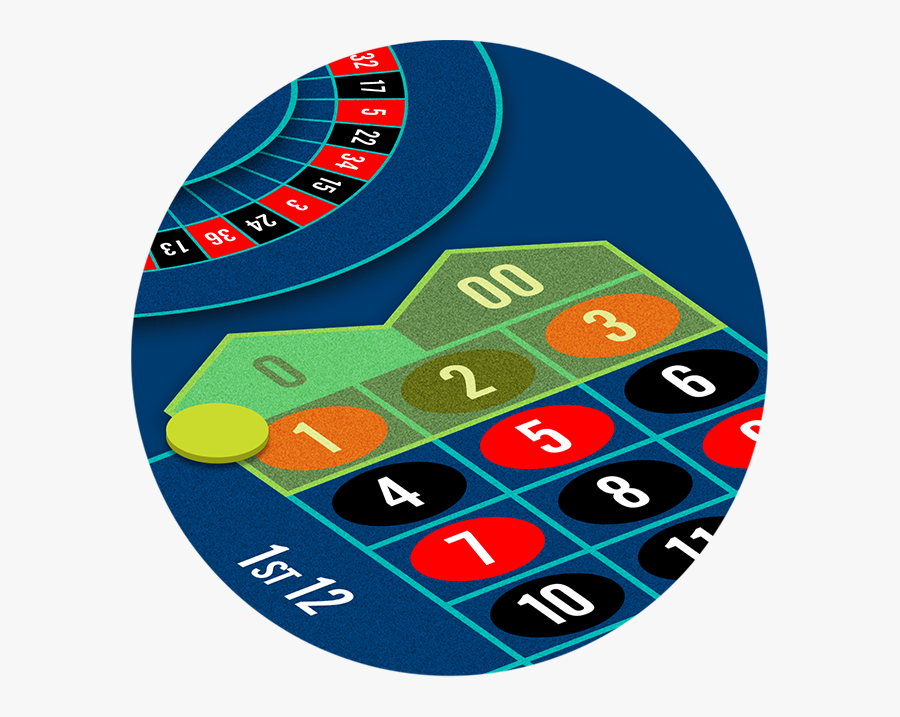 The Top Line Bet Has The Worst Odds In Roulette - Circle, Transparent Clipart