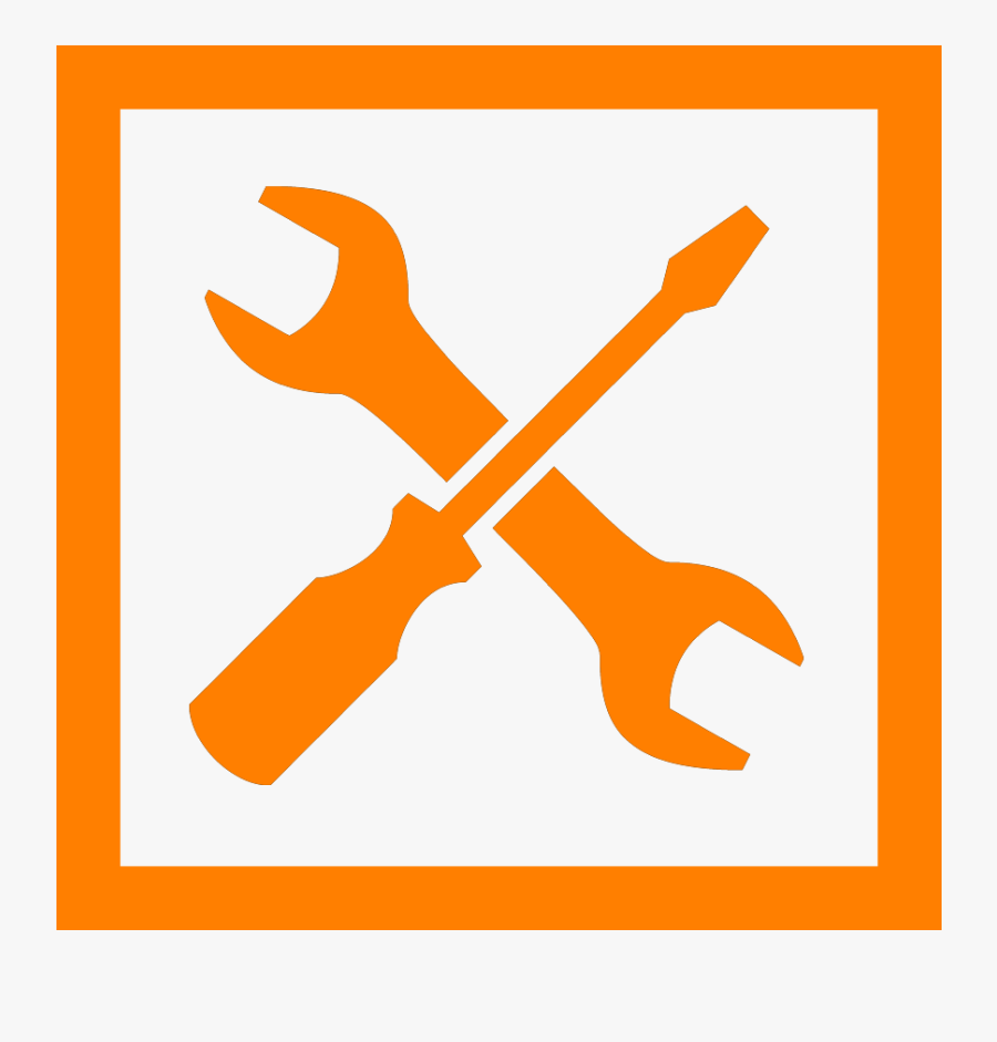 Tools Black And White, Transparent Clipart