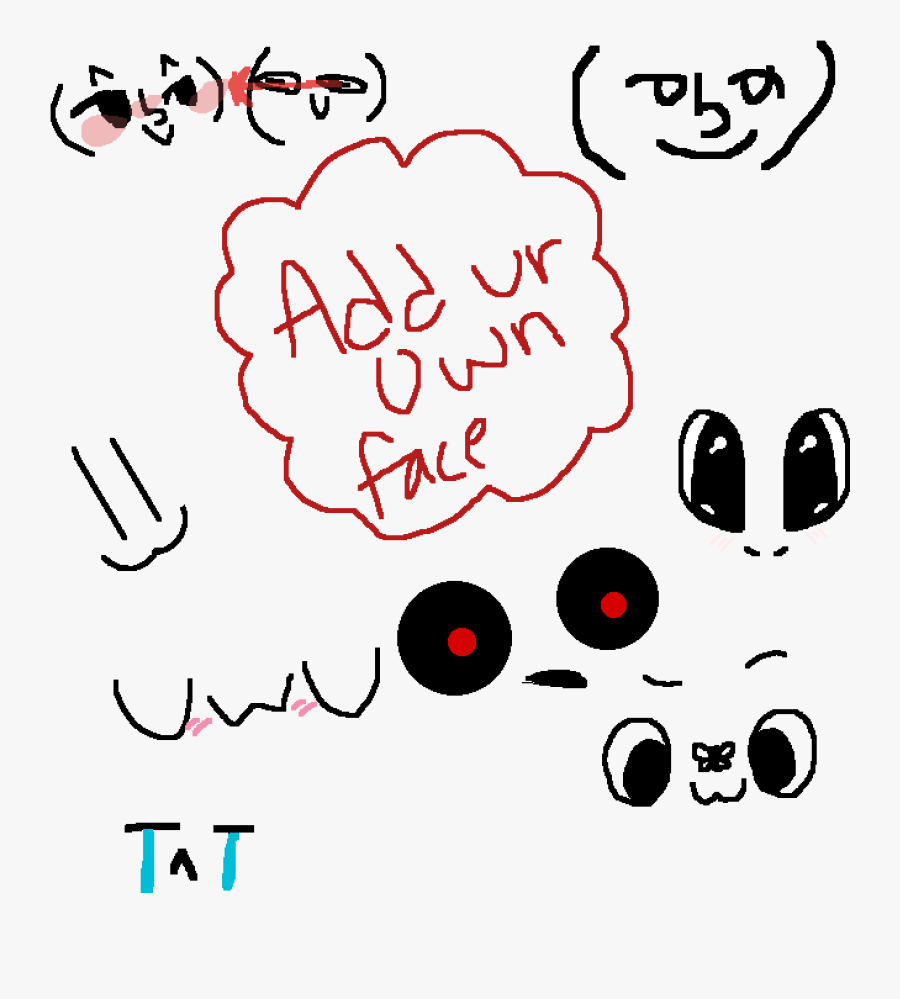 Lenny Faces, Transparent Clipart