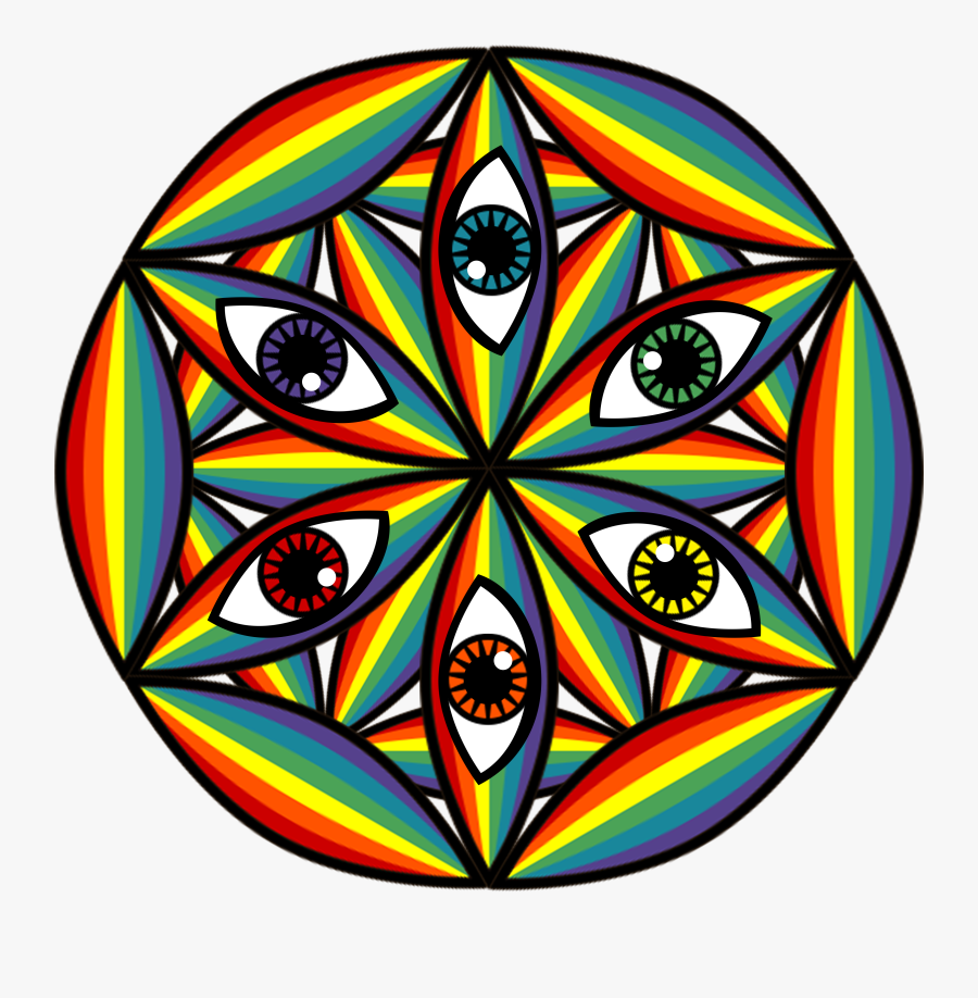 Image Of All Seeing Eyes T-shirt - Circle, Transparent Clipart