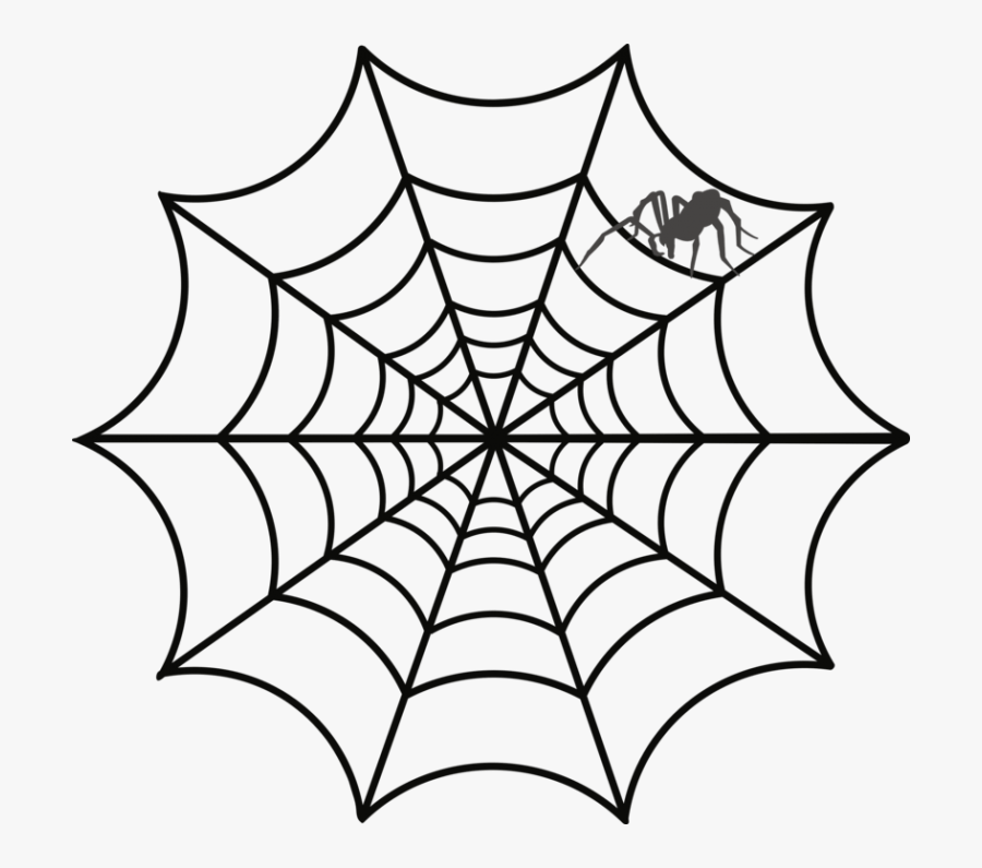 Spider Web Clip Art Vector Graphics Openclipart - Transparent Background Spider Web Clipart, Transparent Clipart