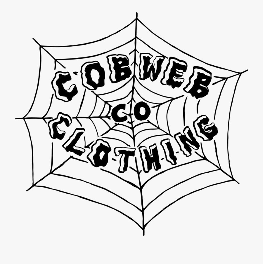 Whitelogo - Spider Web Clip Art, Transparent Clipart