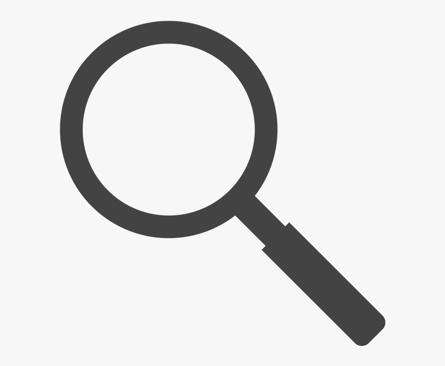 Evidence Clipart Magnifying Glass - Illustration, Transparent Clipart