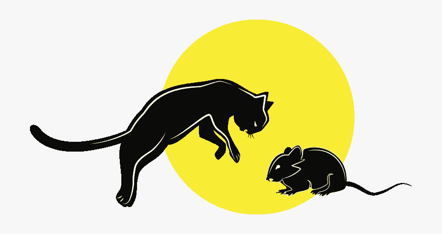 Input Cat And Mouse - Rat, Transparent Clipart