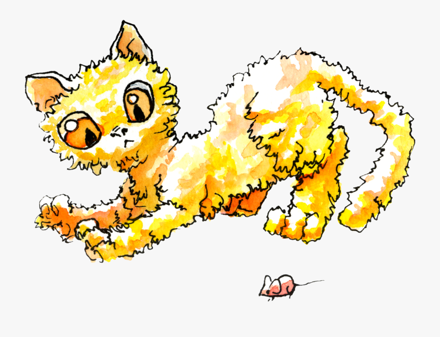 Cat & Mouse Hoodie - Cartoon, Transparent Clipart