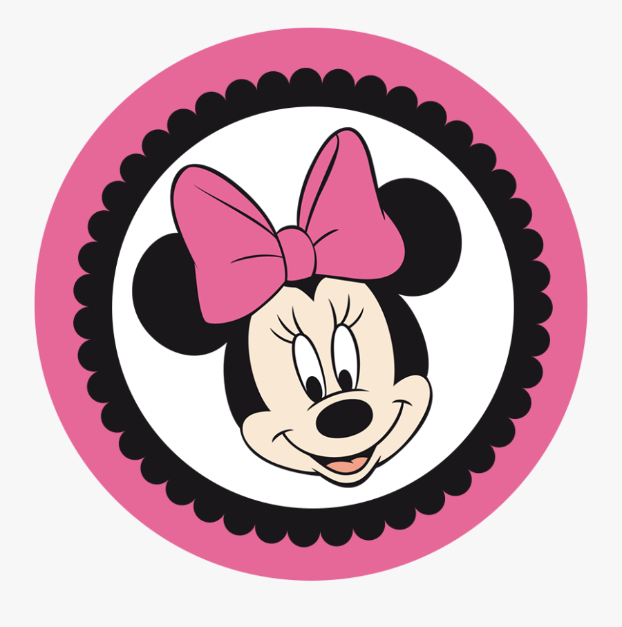 Kit Festa Pronta Minie - Clipart Minnie Mouse Head, Transparent Clipart
