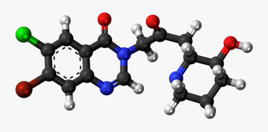 " - Fluorescein 3d Structure Ball And Stick, Transparent Clipart