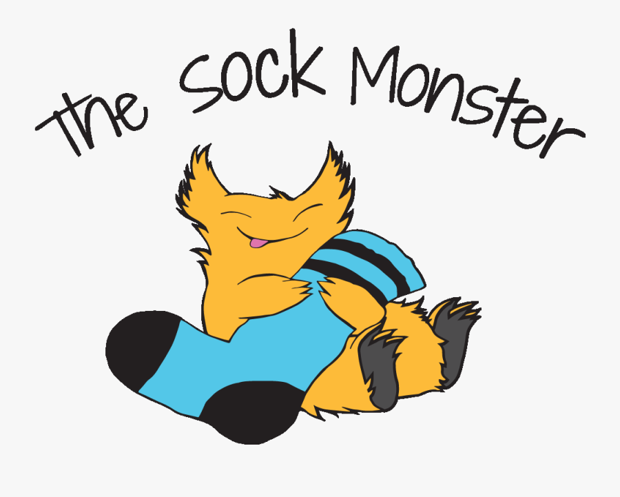 Sock Monster, Transparent Clipart