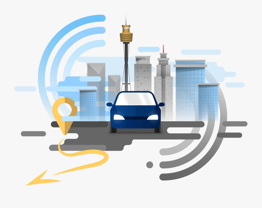 Gps Vehicle Tracking Png, Transparent Clipart