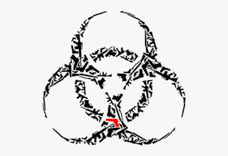 Biohazardous Infectious Material Symbol, Transparent Clipart