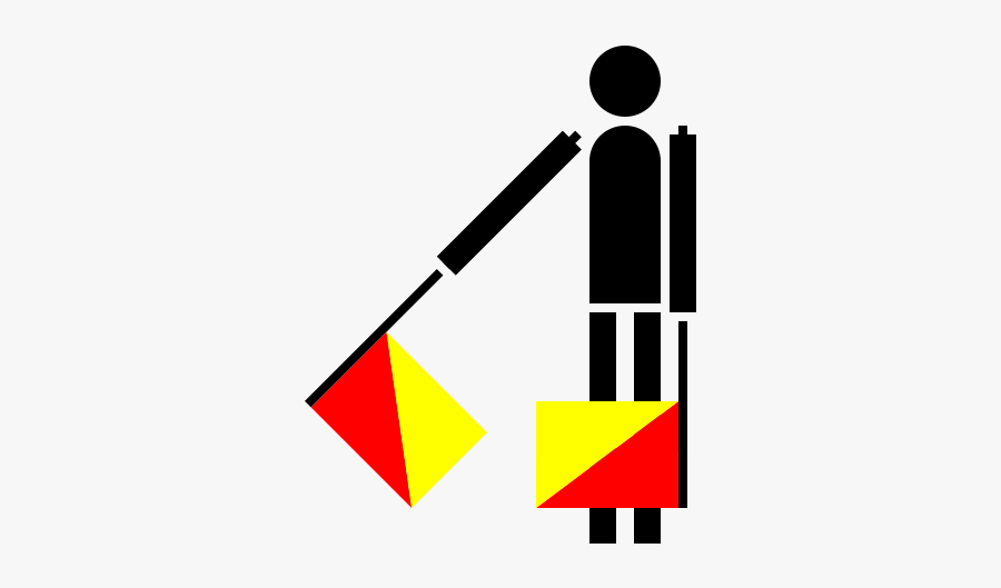 Semaphore Alpha - Semaphore Png, Transparent Clipart