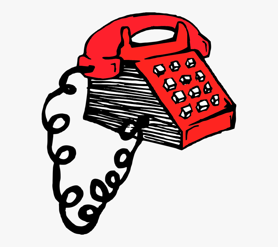 Old Time Phone Clip Art, Transparent Clipart