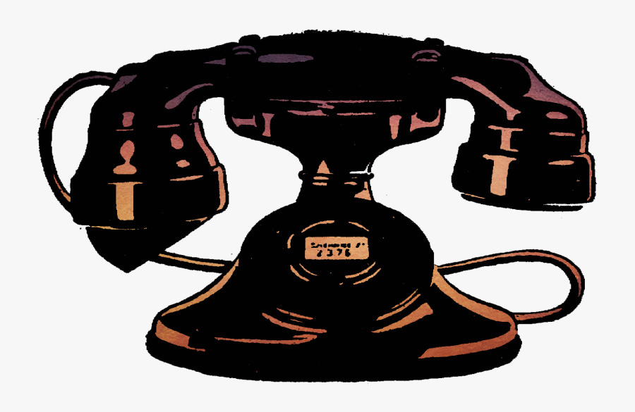 Vintage Telephone Clipart Pdf - Telephone Clipart, Transparent Clipart