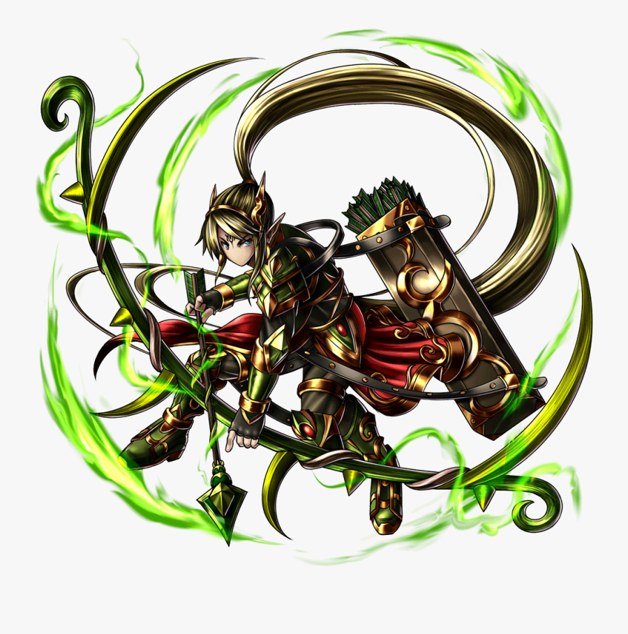 Forest Bow Ashe Toto Full Art - Graphic Design, Transparent Clipart