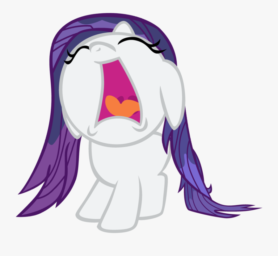 Rarity Sunset Shimmer Sweetie Belle Pony Purple Violet - My Little Pony Baby Crying, Transparent Clipart