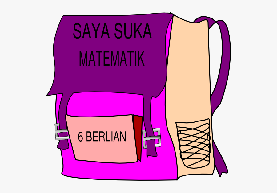 School Bag Clip Art, Transparent Clipart