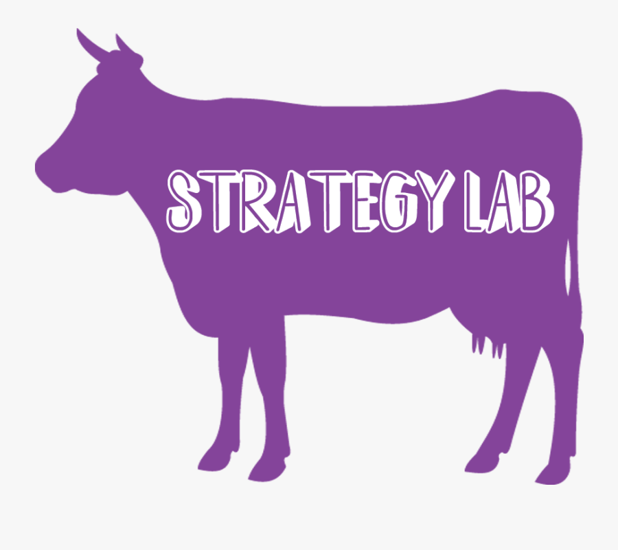 Strategy Lab Logo - Dairy Cow, Transparent Clipart