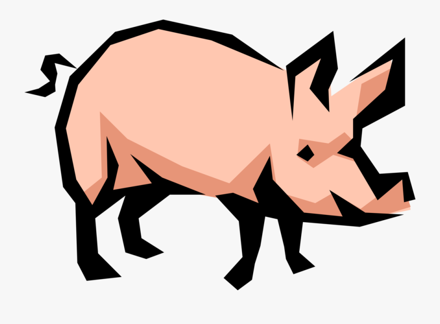 Vector Illustration Of Farm Agriculture Livestock Animal, Transparent Clipart