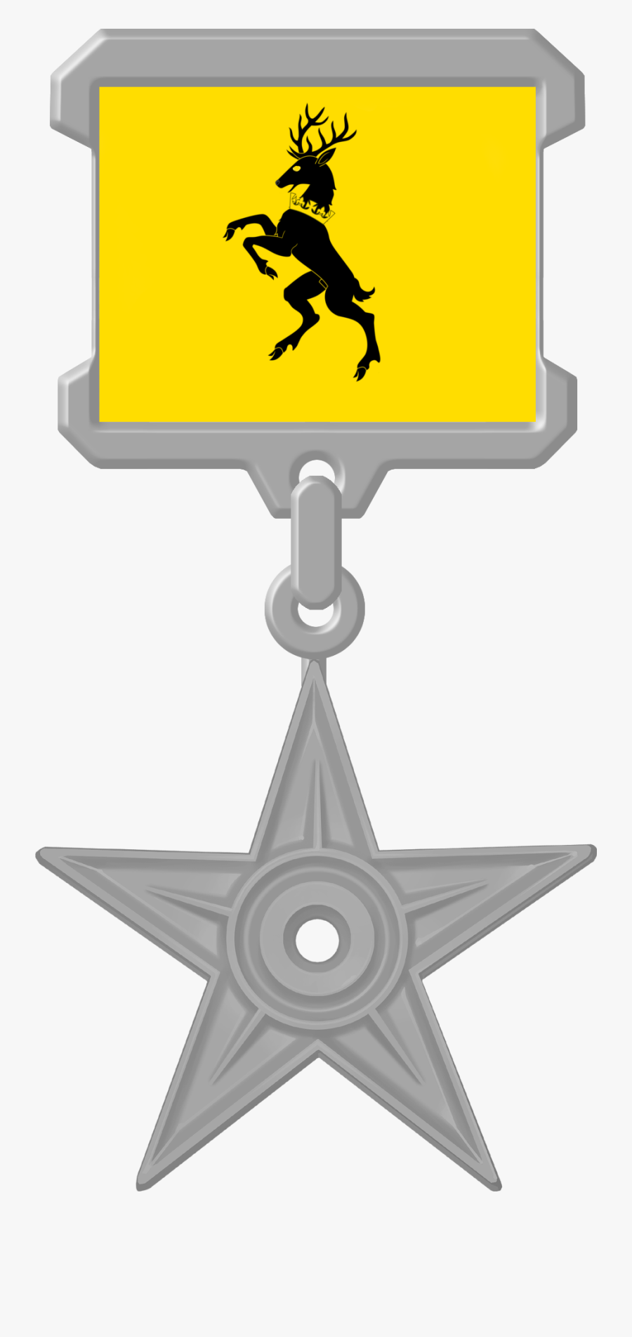 Got Baratheon Silver Medal - Barnstar, Transparent Clipart
