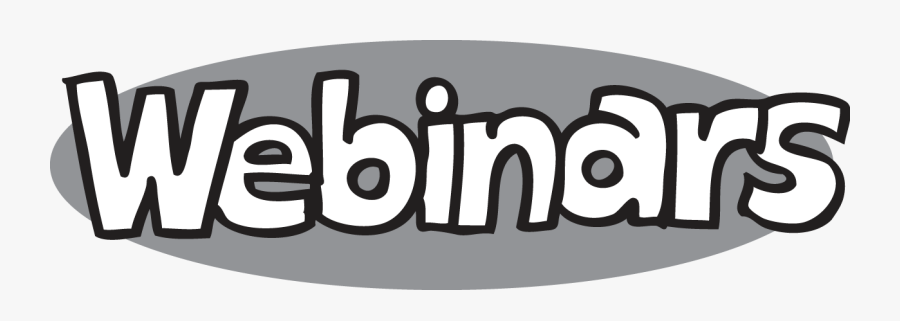 Webinars W Gray, Transparent Clipart