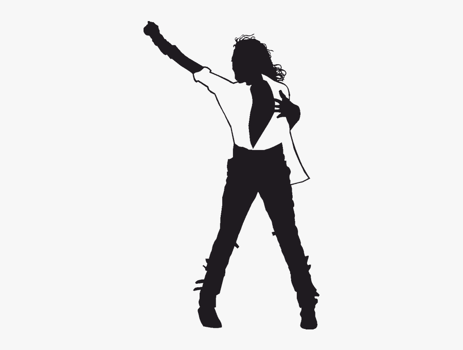Michael Jackson"s Moonwalker Bad Silhouette Art Wall - Michael Jackson Bad Moonwalk, Transparent Clipart