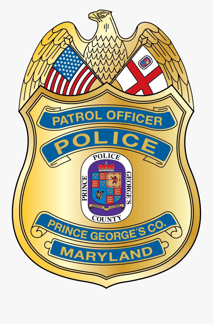 Prince George's County Police, Transparent Clipart