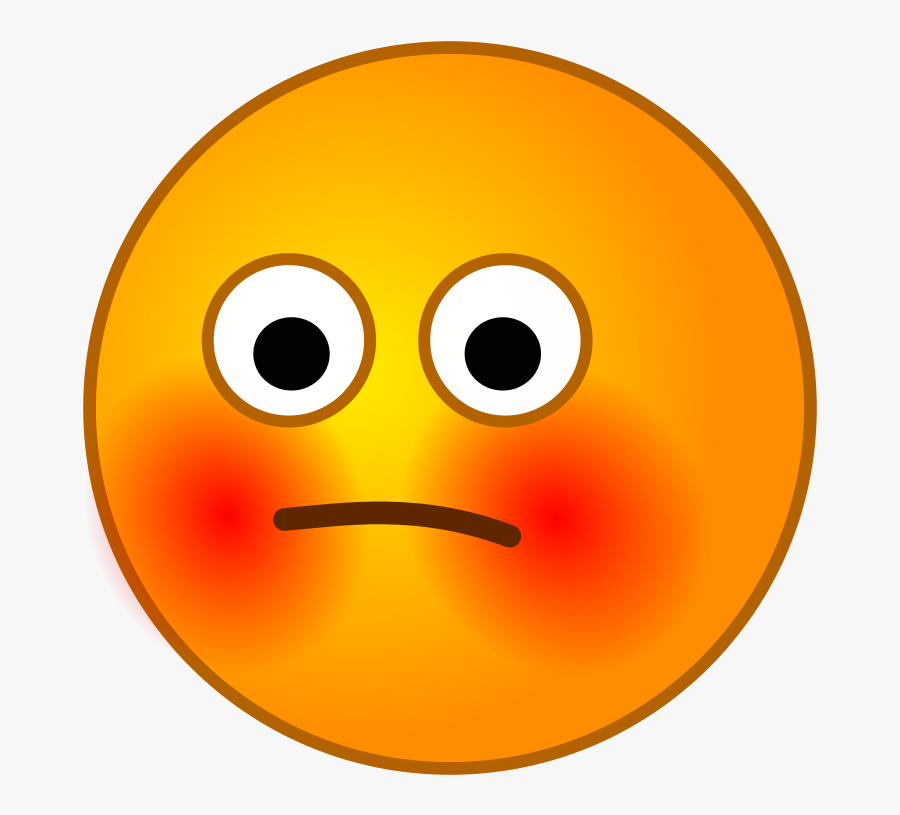 Embarrassed Emoji , Free Transparent Clipart ClipartKey