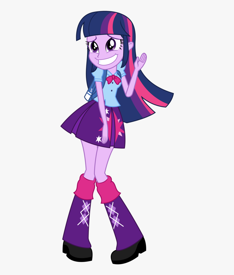 Nerves Clipart Embarrassed Person - Equestria Girls Twilight Sparkle Vector, Transparent Clipart
