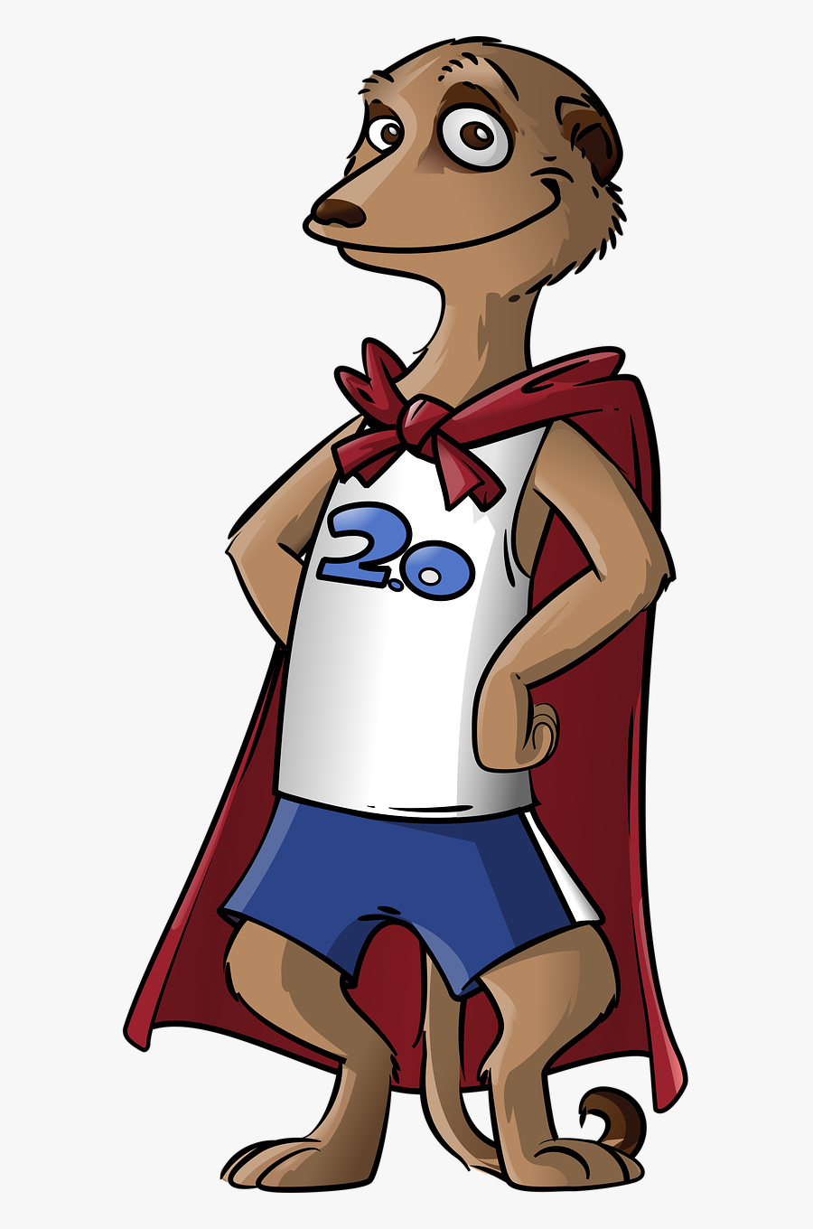 Meerkat Digital Artwork Animal Free Photo - Meerkat, Transparent Clipart