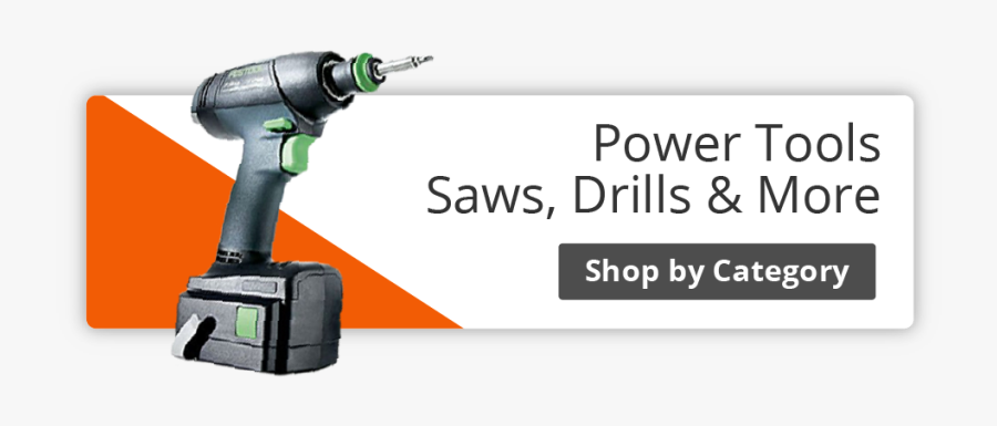 Handheld Power Drill, Transparent Clipart