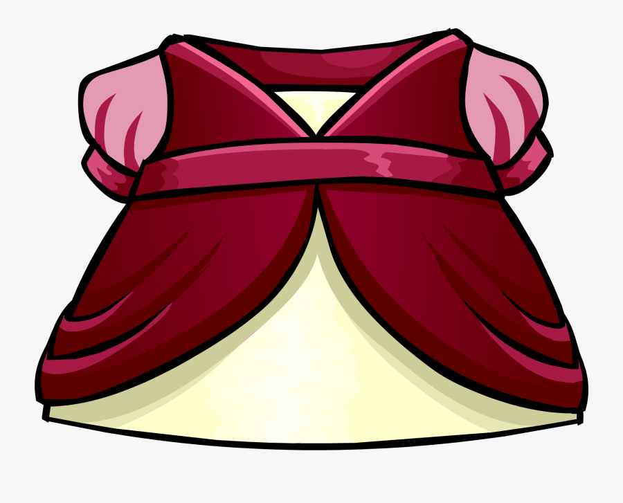 Club Penguin Rewritten Wiki - Cartoon Princess Dress Png, Transparent Clipart