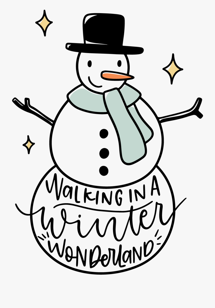 Snowman, Transparent Clipart