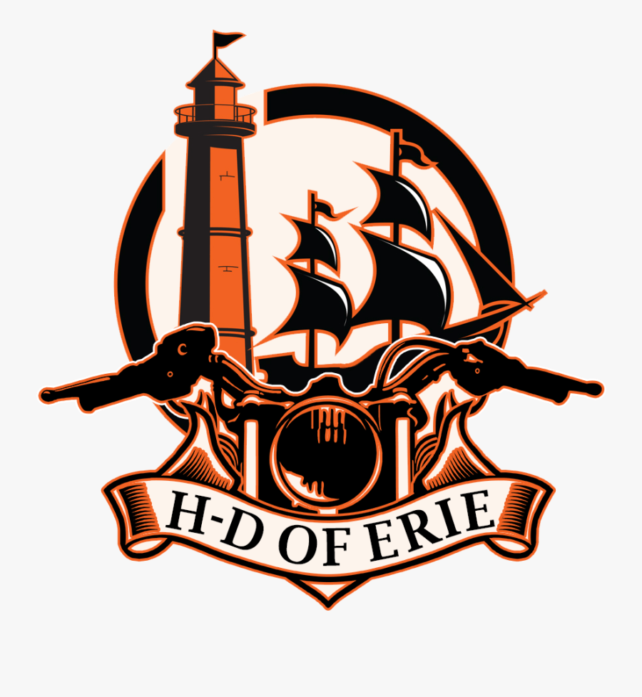 Harley Davidson Of Erie - Illustration, Transparent Clipart