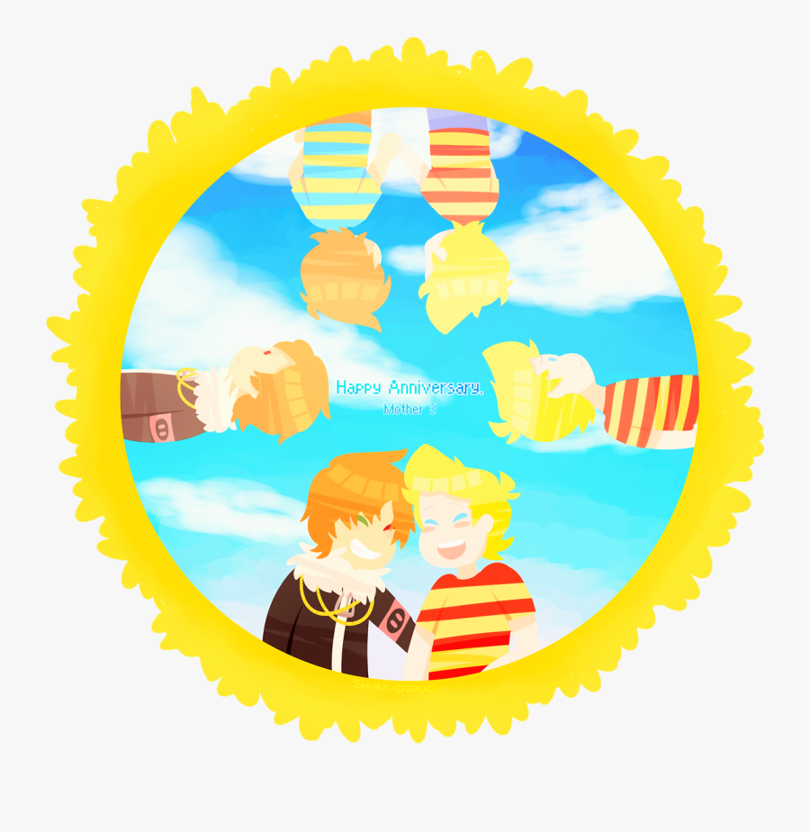 Happy Happy Happy Anniversary, Mother 3 This Game Has - Illustration, Transparent Clipart