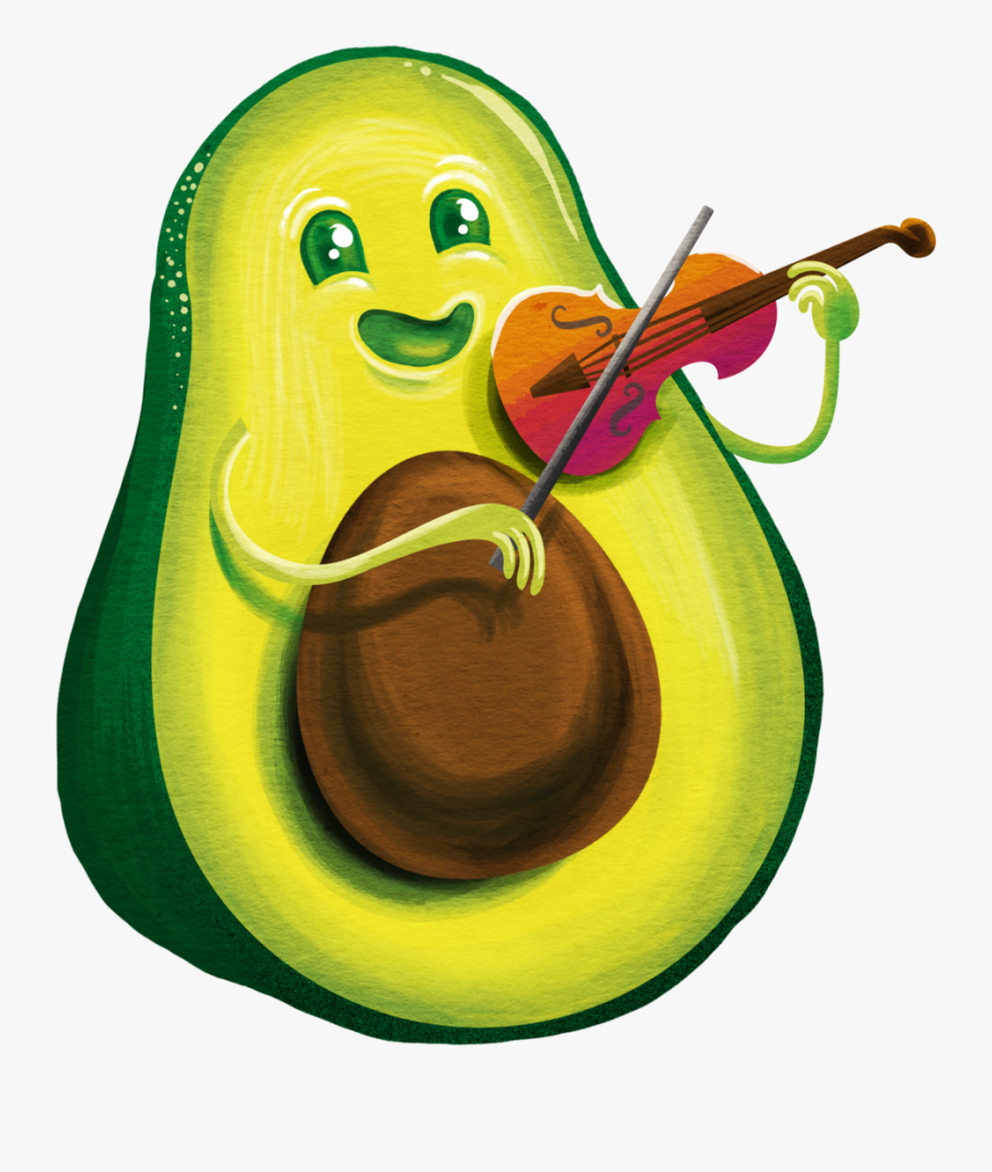 Rl Sw Avocado - Illustration, Transparent Clipart