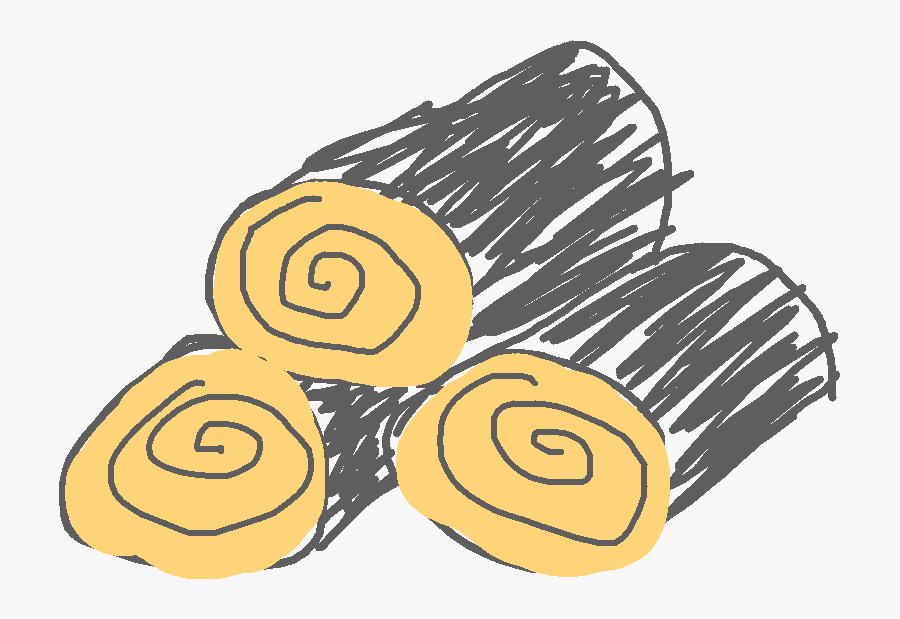 Cinnamon Roll, Transparent Clipart