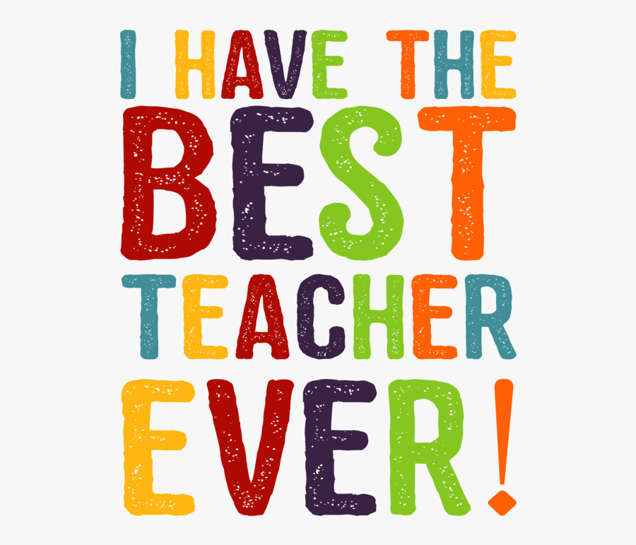 Best Teachers Ever Png, Transparent Clipart